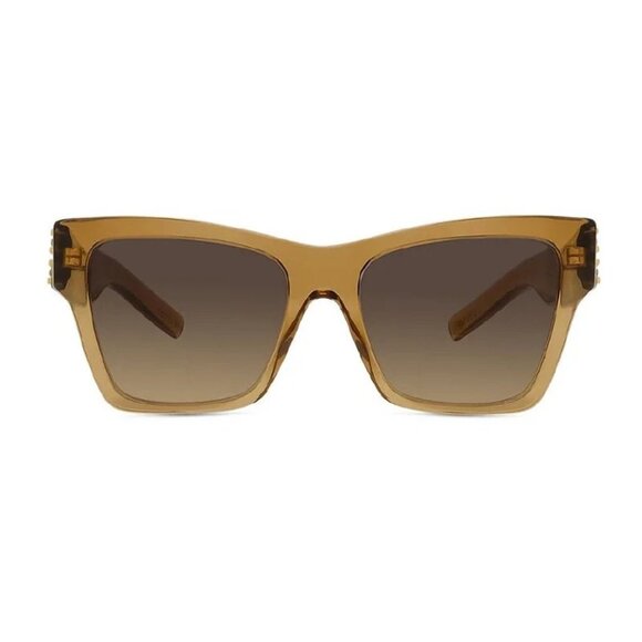 NEW GIVENCHY SUNGLASSES BEIGE BROWN UNISEX EYEWEAR GIVENCHY GV40076I 57B - Picture 2 of 3